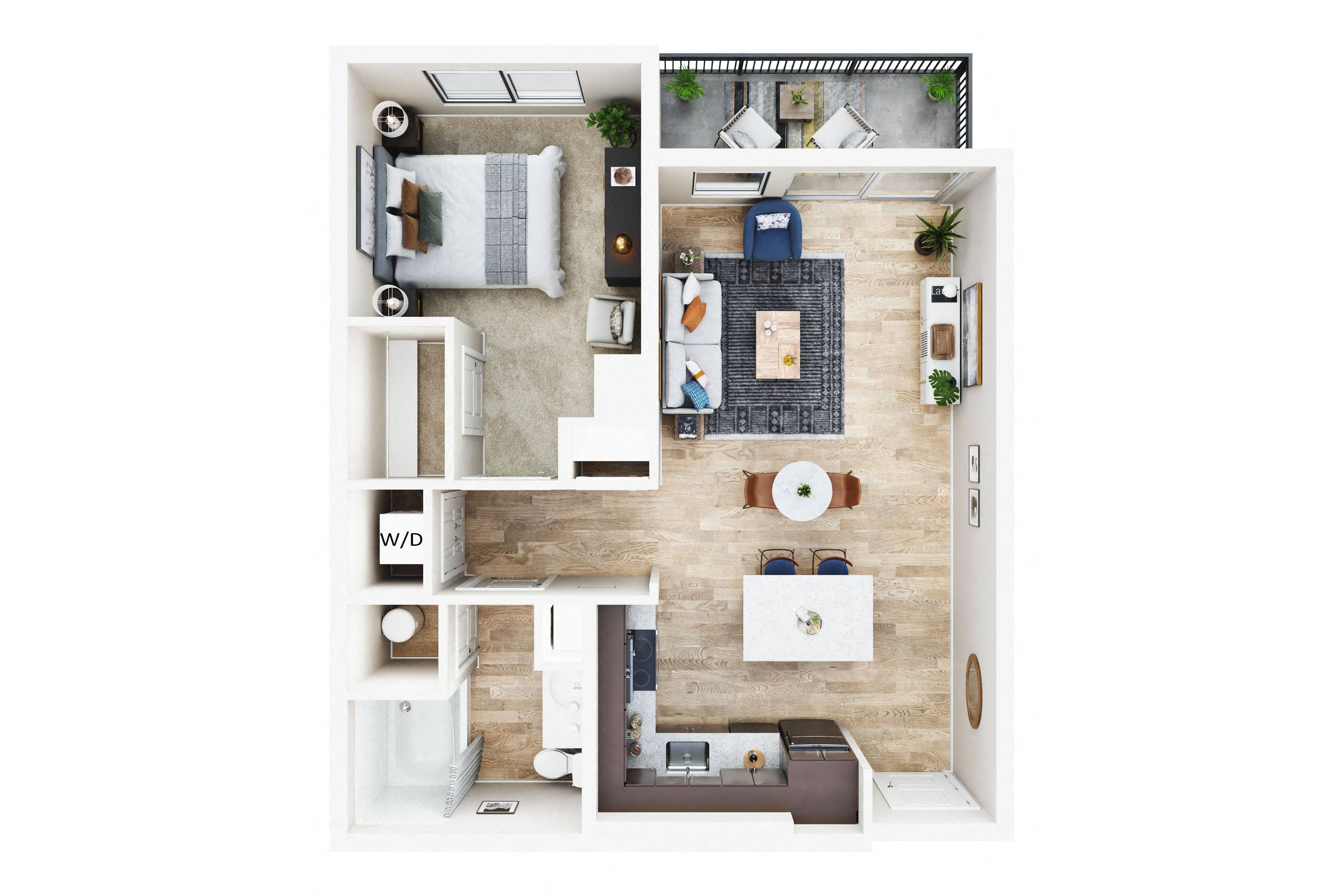 A2 floor plan